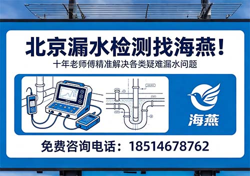 北京海燕漏水检测!十年老师傅精准解决各类疑难漏水问题